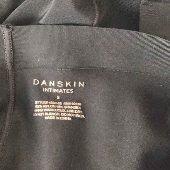 Danskin intimates size small preowned great condition color black - Picture 4 of 4